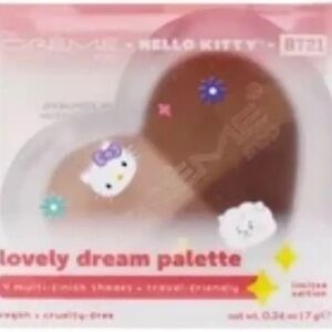 NIB The Crème Shop x Hello Kitty x BT21 Lovely Dream Palette